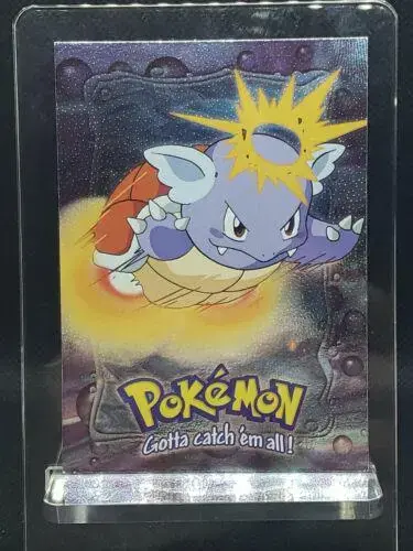 Wartortle [Foil] - Pokemon 1999 Topps Movie Evolution #E8