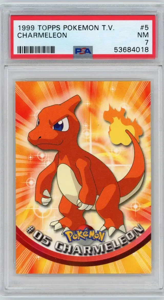 Charmeleon - Pokemon 1999 Topps TV #5