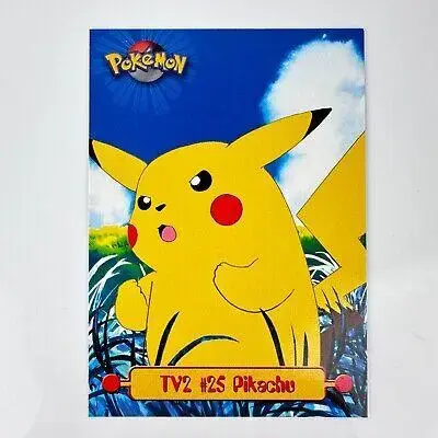 Pikachu - Pokemon 1999 Topps TV #TV2