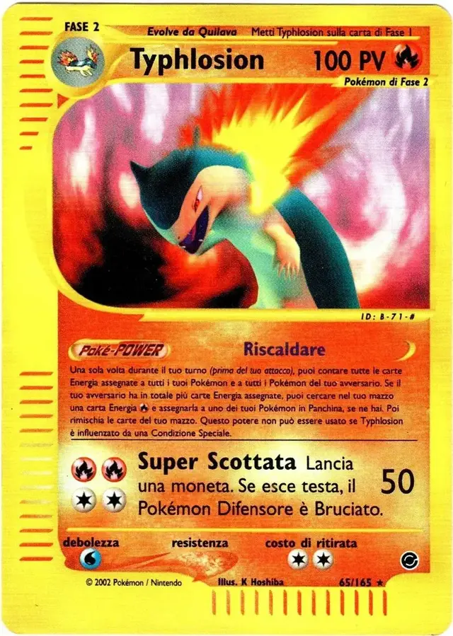 Typhlosion [Reverse Holo] - Pokemon Expedition #65