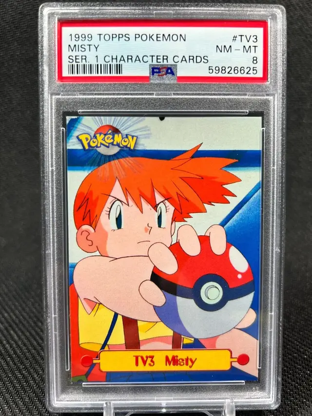 Misty - Pokemon 1999 Topps TV #TV3