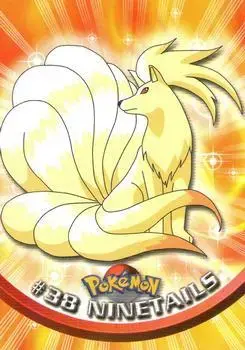 Ninetails - Pokemon 1999 Topps TV #38