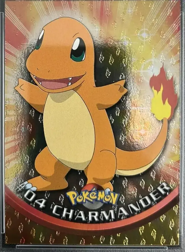 Charmander [Foil] - Pokemon 1999 Topps TV #4