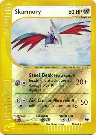 Skarmory [Reverse Holo] - Pokemon Expedition #27