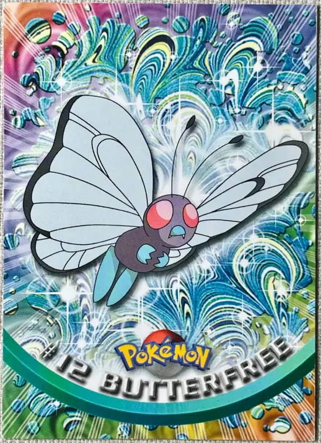 Butterfree - Pokemon 1999 Topps TV #12