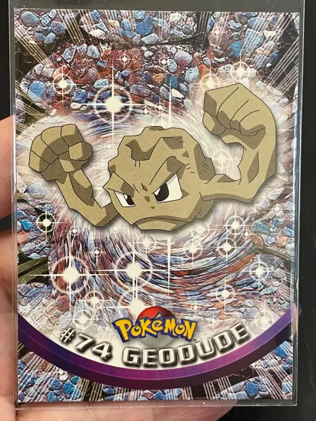 Geodude - Pokemon 1999 Topps TV #74