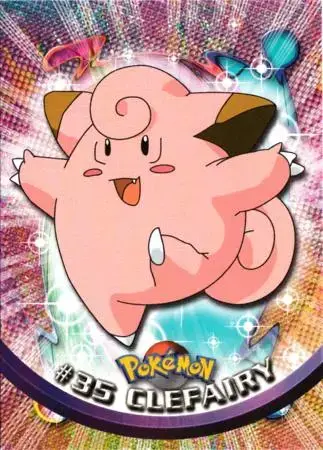Clefairy - Pokemon 1999 Topps TV #35