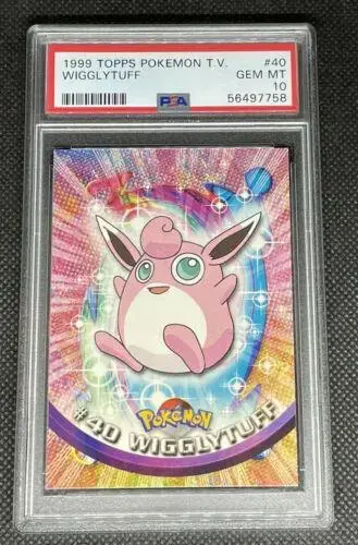 Wigglytuff - Pokemon 1999 Topps TV #40