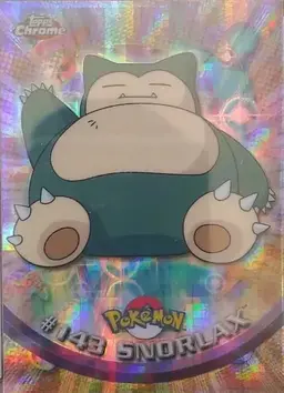 Snorlax [Tekno] #143 - Pokemon 2000 Topps Chrome
