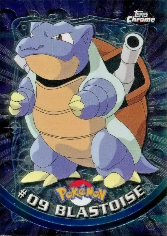 Blastoise - Pokemon 2000 Topps Chrome #9