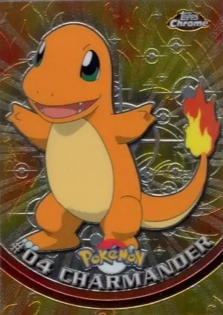 Charmander - Pokemon 2000 Topps Chrome #4
