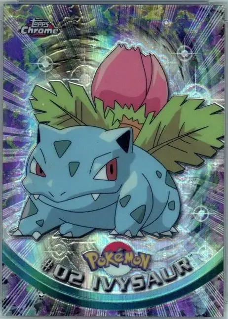 Ivysaur - Pokemon 2000 Topps Chrome #2
