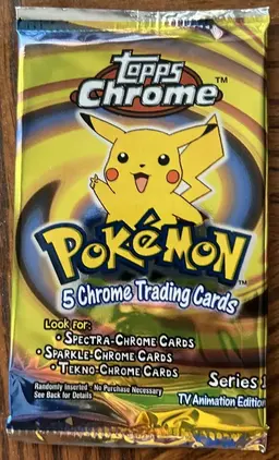 Booster Pack - Pokemon 2000 Topps Chrome