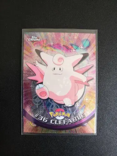 Clefable - Pokemon 2000 Topps Chrome #36