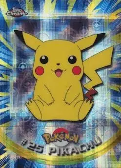 Pikachu [Tekno] - Pokemon 2000 Topps Chrome #25