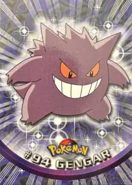 Gengar - Pokemon 2000 Topps TV #94