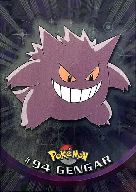 Gengar [Foil] - Pokemon 2000 Topps TV #94