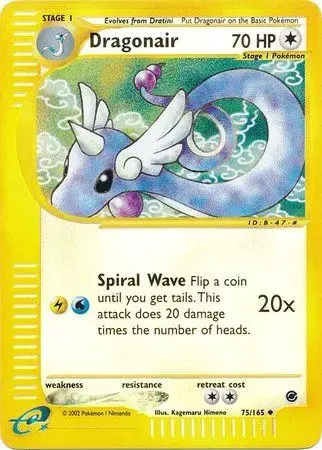 Dragonair [Reverse Holo] - Pokemon Expedition #75