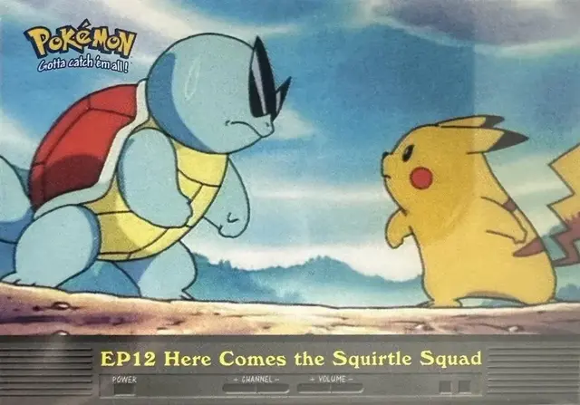 Here Comes the Squirtle Squad - Pokemon 2000 Topps TV #EP12