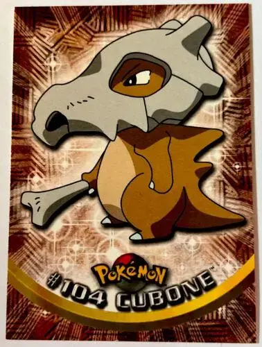 Cubone - Pokemon 2000 Topps TV #104