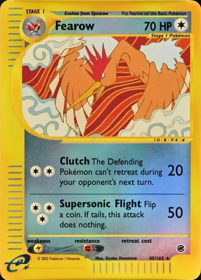 Fearow [Reverse Holo] - Pokemon Expedition #45