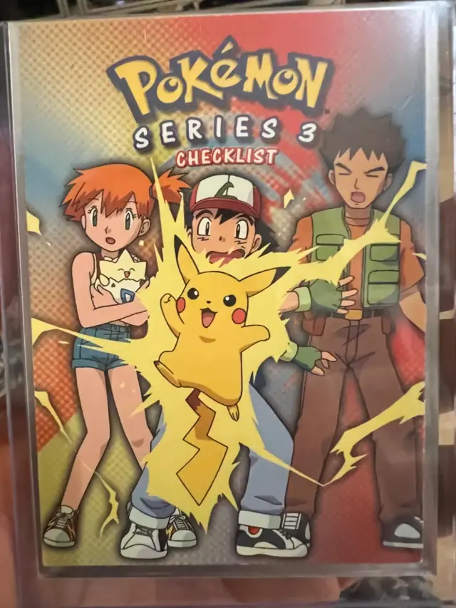 Checklist [Series 3] - Pokemon 2000 Topps TV #SEALED-3975936