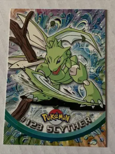 Scyther - Pokemon 2000 Topps TV #123