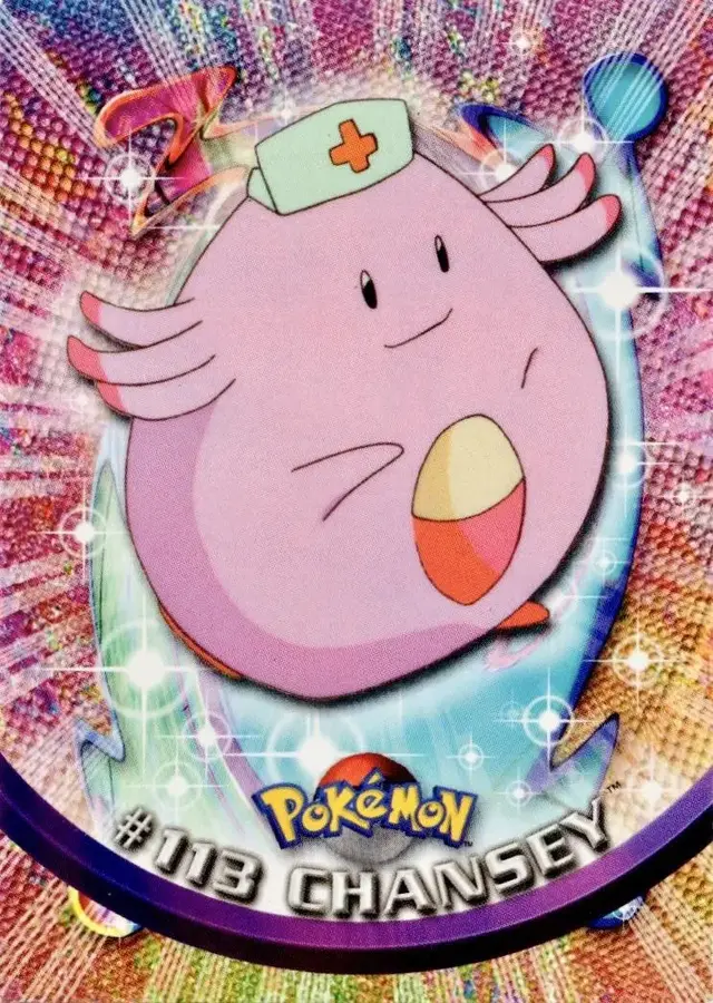Chansey - Pokemon 2000 Topps TV #113