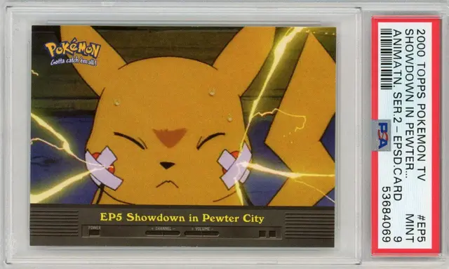 Showdown in Pewter City - Pokemon 2000 Topps TV #EP5