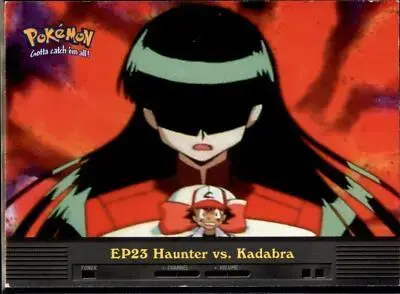 Haunter vs. Kadabra - Pokemon 2000 Topps TV #EP23