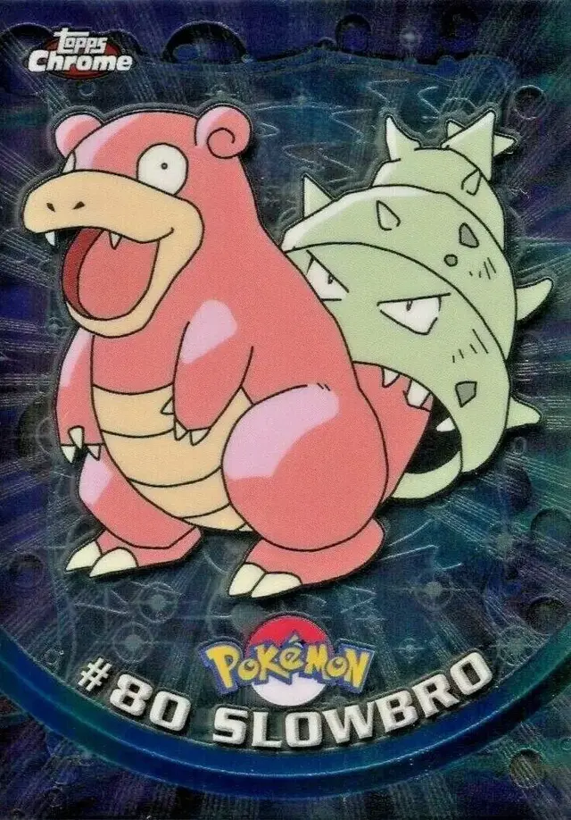 Slowbro - Pokemon 2000 Topps TV #80