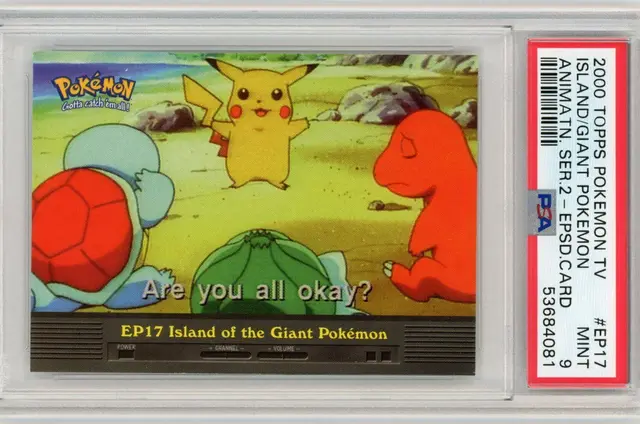 Island of the Giant Pokemon - Pokemon 2000 Topps TV #EP17