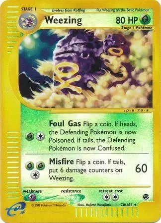 Weezing [Reverse Holo] - Pokemon Expedition #70