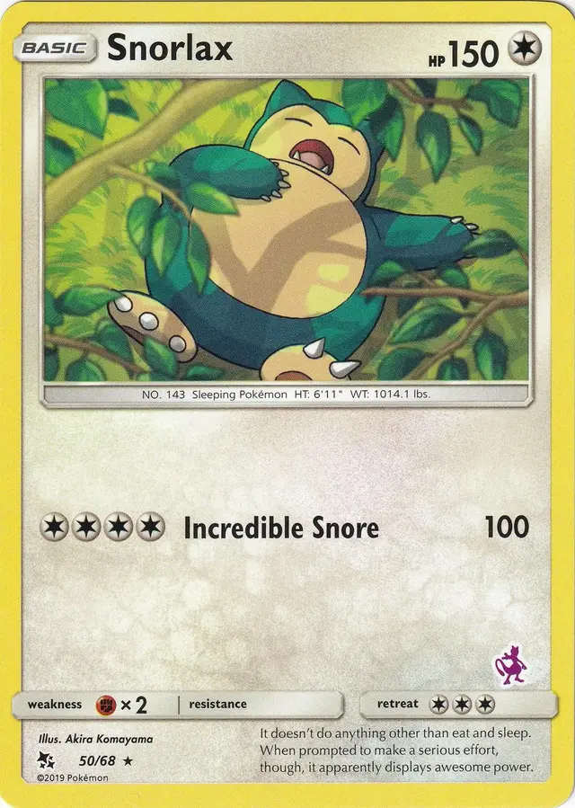 Snorlax - Pokemon 2020 Battle Academy #50