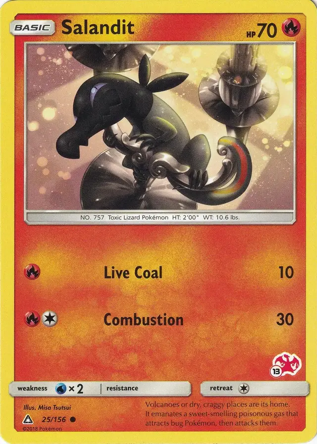Salandit - Pokemon 2020 Battle Academy #25