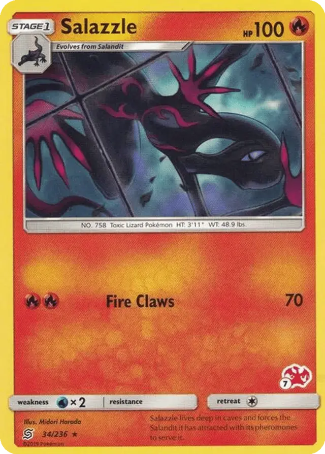 Salazzle - Pokemon 2020 Battle Academy #7