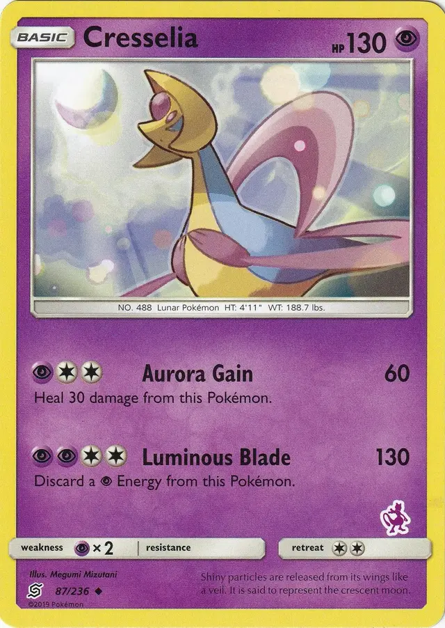 Cresselia - Pokemon 2020 Battle Academy #87