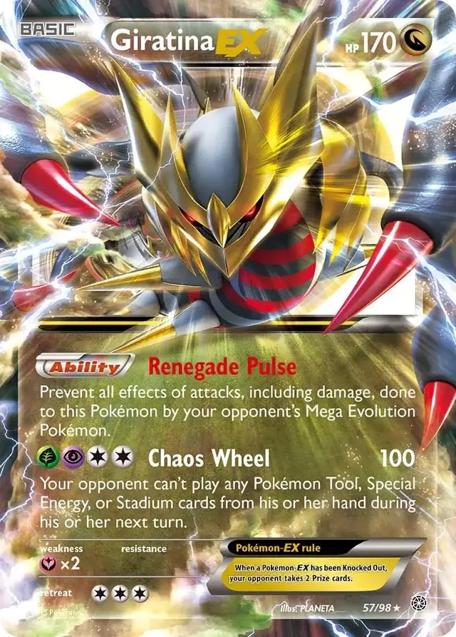 Giratina EX - Pokemon Ancient Origins #57