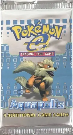 Booster Pack - Pokemon Aquapolis