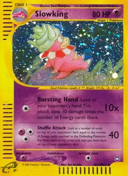 Slowking #H22 - Pokemon Aquapolis