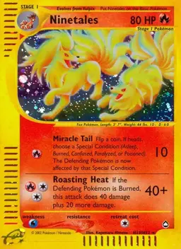 Ninetales - Pokemon Aquapolis