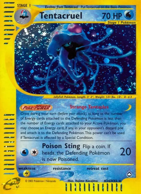 Tentacruel - Pokemon Aquapolis #H26