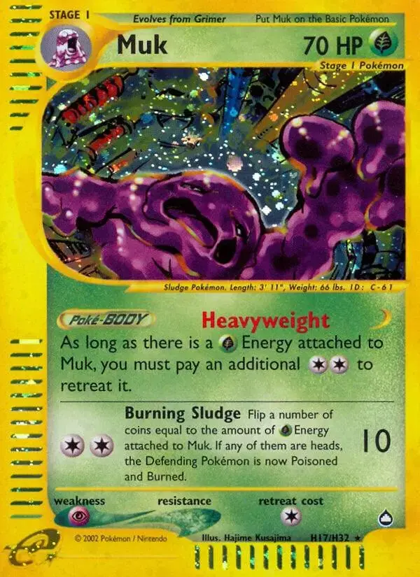Muk - Pokemon Aquapolis #H17