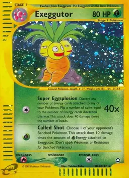 Exeggutor - Pokemon Aquapolis