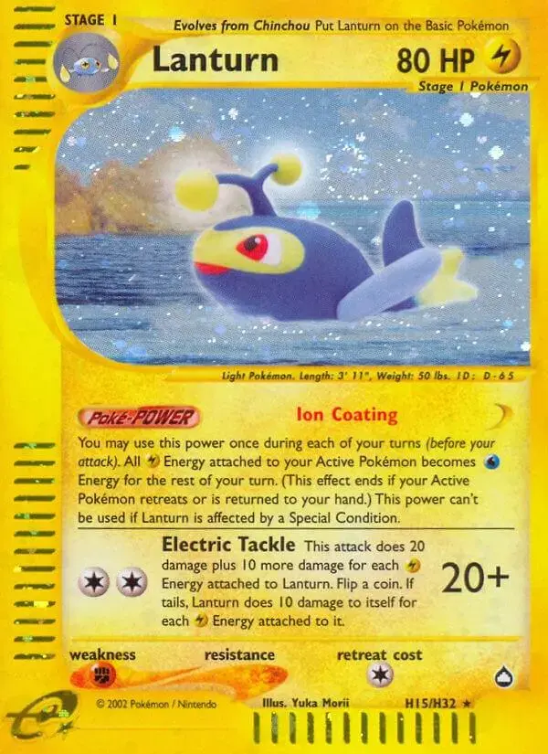 Lanturn - Pokemon Aquapolis #H15