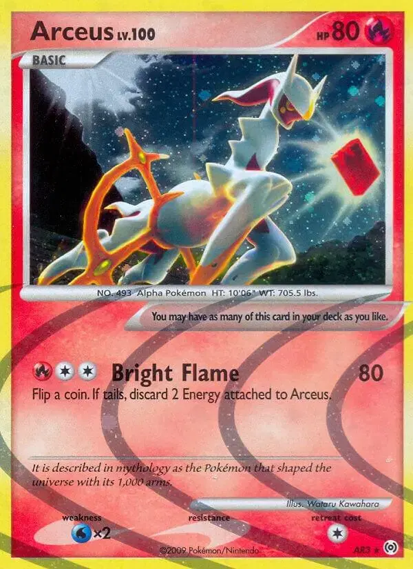 Arceus - Pokemon Arceus #AR3