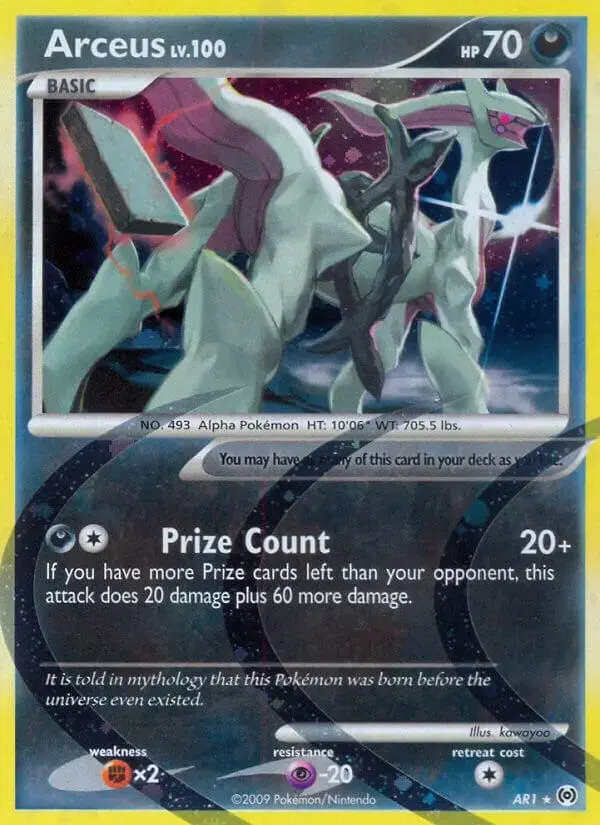 Arceus - Pokemon Arceus #AR1