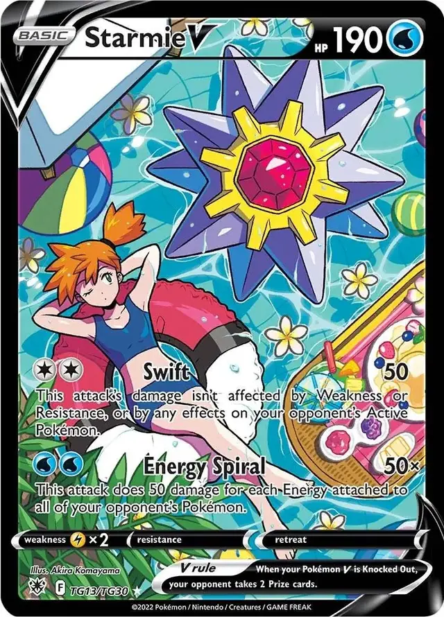 Starmie V - Pokemon Astral Radiance #TG13