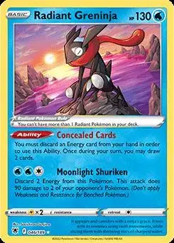 Radiant Greninja - Pokemon Astral Radiance #46