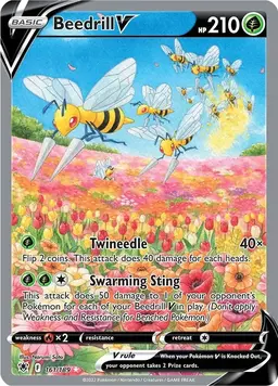 Beedrill V 161 - Pokemon Astral Radiance